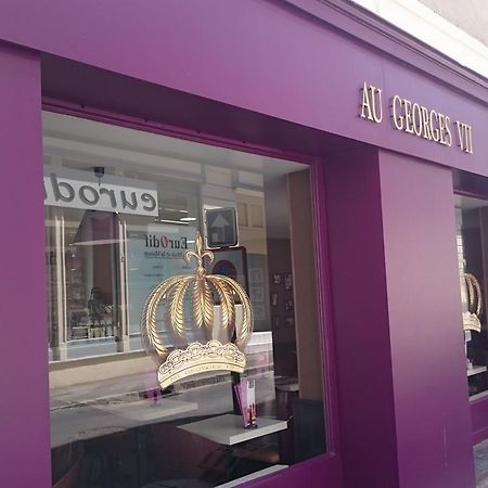 Au Georges VII Hotel Bayeux Bagian luar foto