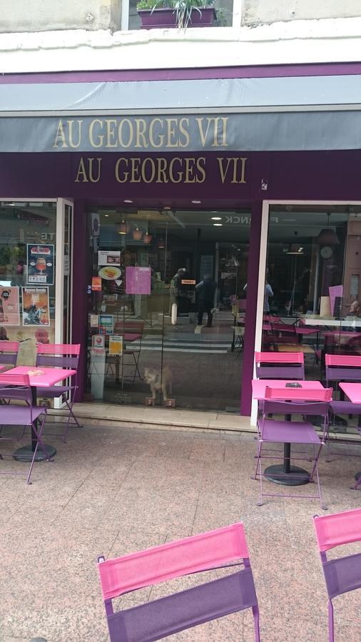 Au Georges VII Hotel Bayeux Bagian luar foto